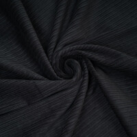 CORDUROY HIGH-LOW BLACK