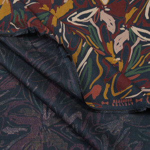 VISCOSE TWILL HILMA RUST