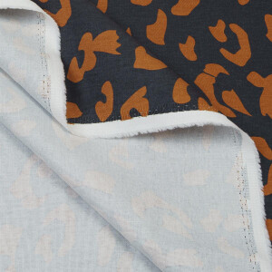 DENIM LEOPARD BLACK