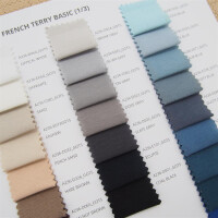 COLOR CARD ORGANIC FRENCH TERRY