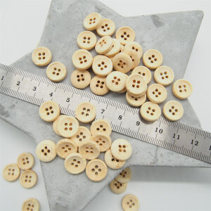 BAMBOO BUTTON NATURE 11 mm