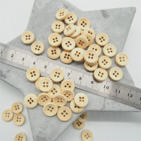 BAMBOO BUTTON NATURE 11 mm
