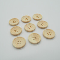 BAMBOO BUTTON NATURE 23 mm