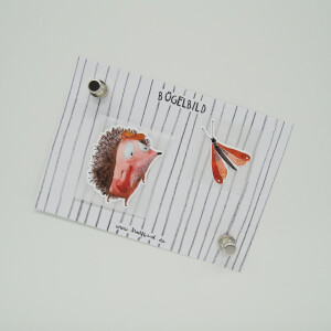 IRON ON SET HEDGEHOG