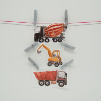 IRON ON SET CONSTRUCTION VEHICLES