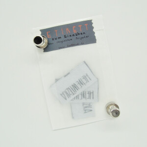 WOVEN LABEL SET HEIDEWITZKA