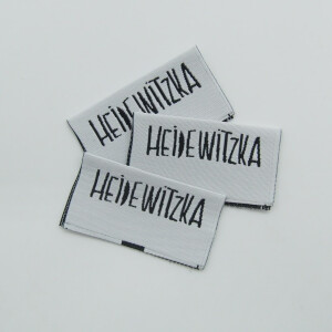 WOVEN LABEL SET HEIDEWITZKA