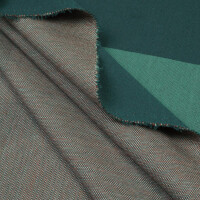 ORGANIC JACQUARD ELEMENTS BOTTLE GREEN