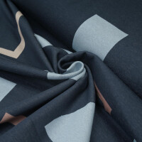 ORGANIC JACQUARD ELEMENTS INDIGO NIGHT