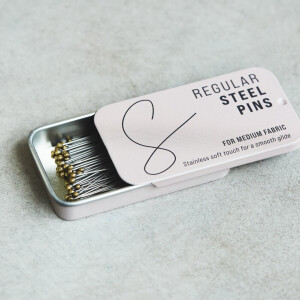 REGULAR STEEL PINS 100 pc