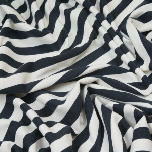 ORGANIC JERSEY VERTICAL BLACK