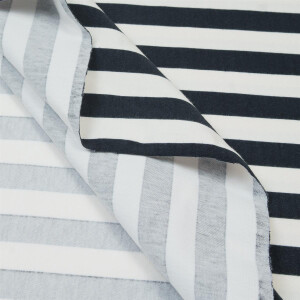 ORGANIC JERSEY VERTICAL BLACK