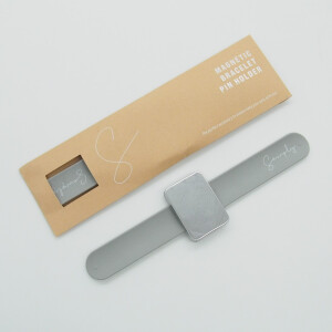 MAGNETIC BRACELET PIN HOLDER GREY