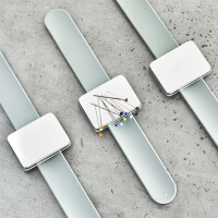 MAGNETIC BRACELET PIN HOLDER GREY