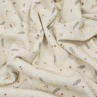 ORGANIC RIB JERSEY BLOSSOM CREME