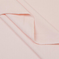 ORGANIC FRENCH TERRY BRUSHED PALE ROSE