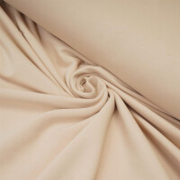 ORGANIC FRENCH TERRY BRUSHED PEACH SAND