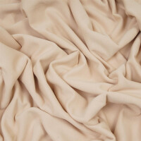 ORGANIC FRENCH TERRY BRUSHED PEACH SAND