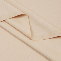 ORGANIC FRENCH TERRY BRUSHED PEACH SAND