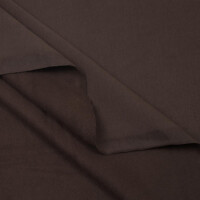 ORGANIC FRENCH TERRY BRUSHED MOCHA BROWN