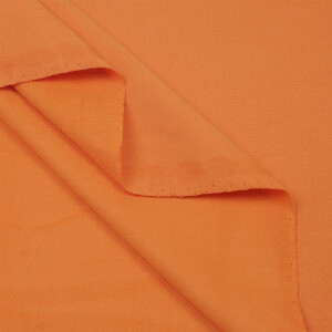 ORGANIC FRENCH TERRY BRUSHED TANGERINE ORANGE