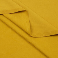 ORGANIC FRENCH TERRY BRUSHED HONEY YELLOW