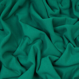 ORGANIC FRENCH TERRY BRUSHED BILLARD GREEN