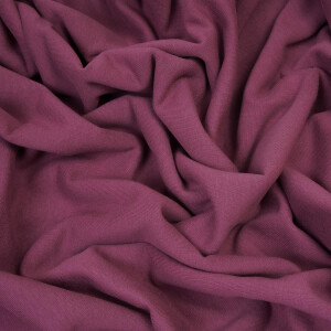 ORGANIC FRENCH TERRY BRUSHED MALAGA PINK