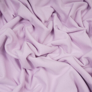 ORGANIC FRENCH TERRY BRUSHED SWEET LILAC