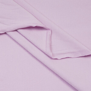 ORGANIC FRENCH TERRY BRUSHED SWEET LILAC