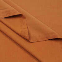 ORGANIC FRENCH TERRY BRUSHED AMBER BROWN