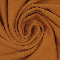 ORGANIC RIB 1X1 AMBER BROWN