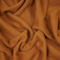 ORGANIC RIB 1X1 AMBER BROWN
