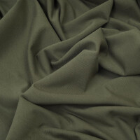 ORGANIC FRENCH TERRY BASIC GREEN IVY