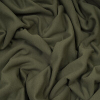 ORGANIC FRENCH TERRY BRUSHED GREEN IVY