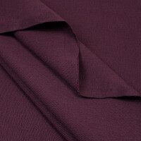 ORGANIC FRENCH TERRY BASIC RED GRAPE