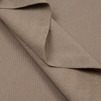 ORGANIC FRENCH TERRY BASIC HARE BROWN