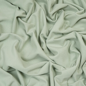 ORGANIC JERSEY BASIC LIGHT SAGE