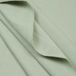 ORGANIC FRENCH TERRY BASIC LIGHT SAGE