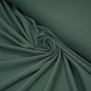 ORGANIC JERSEY BASIC PINENEEDLE GREEN
