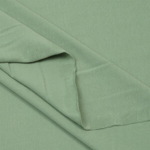 ORGANIC JERSEY BASIC SMOKE GREEN