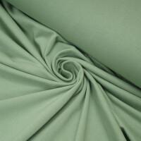 ORGANIC JERSEY BASIC SMOKE GREEN