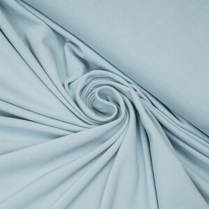 ORGANIC JERSEY BASIC ICE BLUE