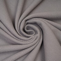 ORGANIC WAFFLE JERSEY DOVE GRAY