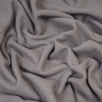 ORGANIC WAFFLE JERSEY DOVE GRAY