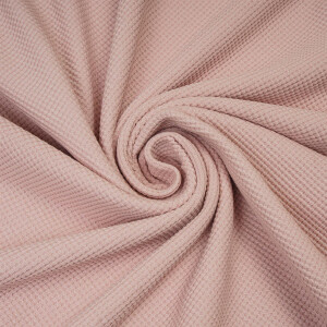 ORGANIC WAFFLE JERSEY LOTUS PINK