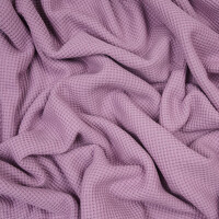 ORGANIC WAFFLE JERSEY DUSTY MAUVE