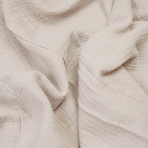 ORGANIC DOUBLE GAUZE BASIC LIGHT SAND