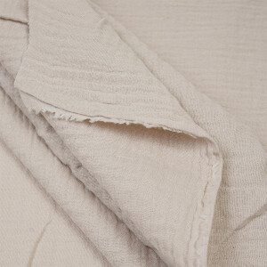ORGANIC DOUBLE GAUZE BASIC LIGHT SAND