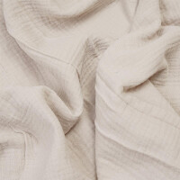 ORGANIC DOUBLE GAUZE BASIC LIGHT SAND